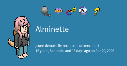 Alminette from Habbo Habbowidgets